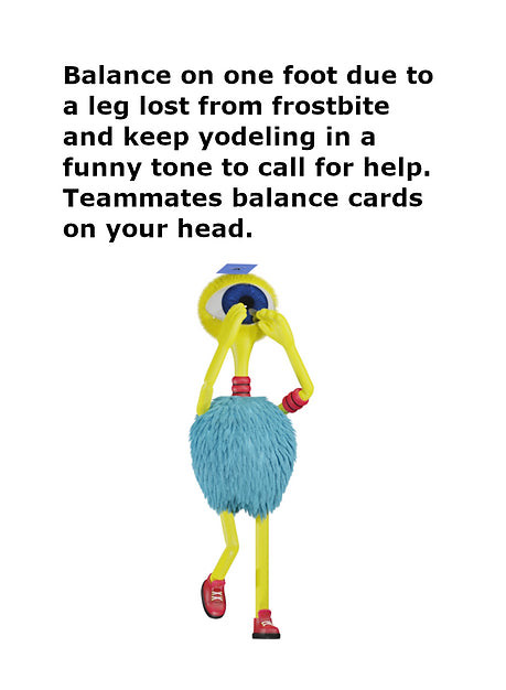 A Balancing Act Card Game